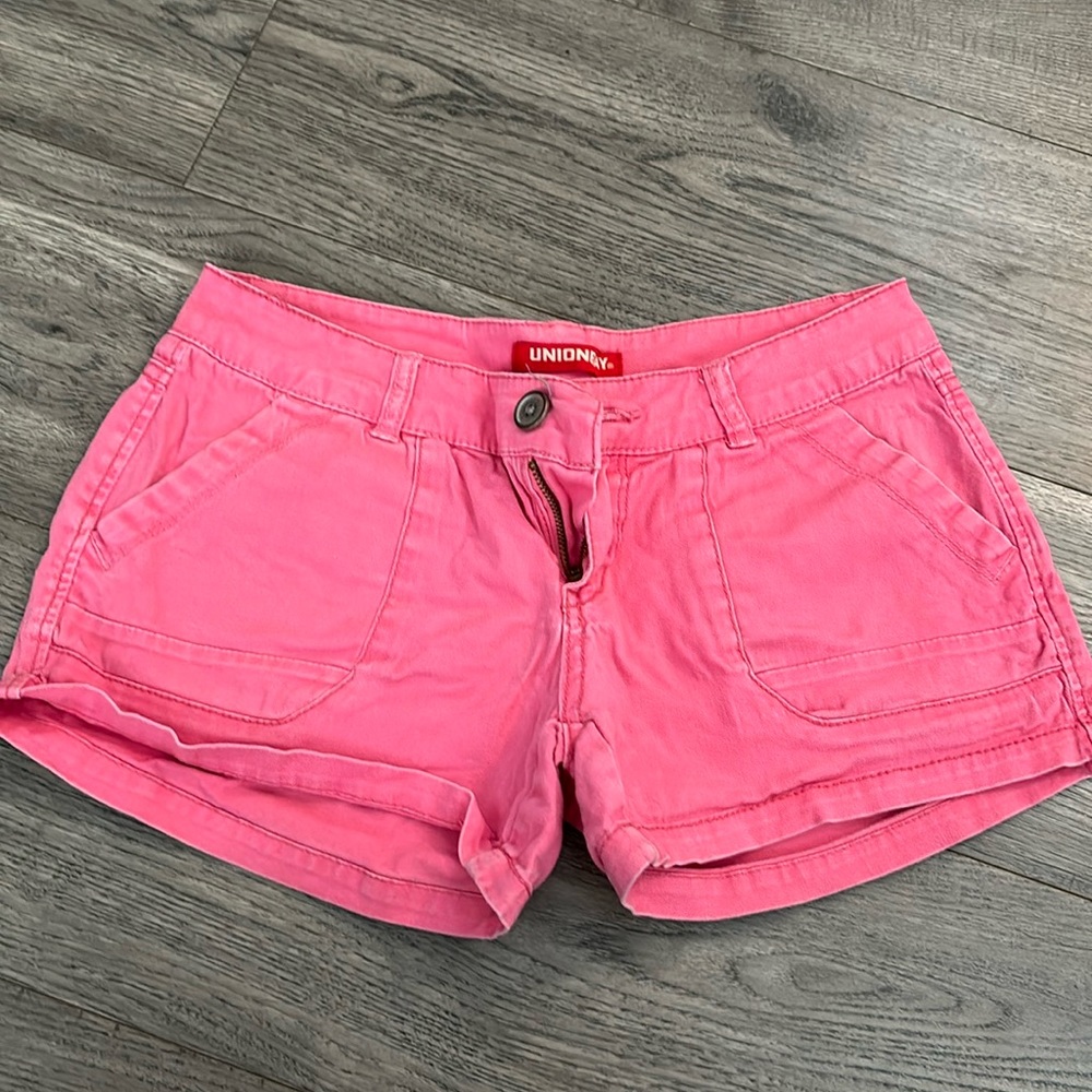 Pink shorts